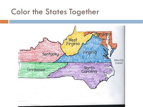 Virginia Bordering States Map - Map Of Rose Bowl