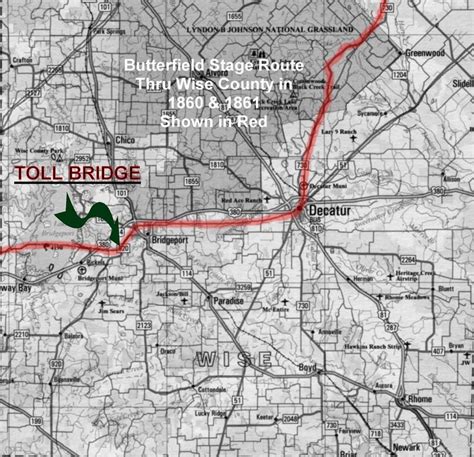 History Of Bridgeport, Texas - Bridgeport Texas Map | Printable Maps