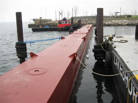 Perry’s Landing Marina Breakwater : Floating Breakwaters : The Great ...