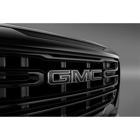 2021-2022 GMC Canyon Exterior Trim, Emblem Kit, Black Gmc 84907452 ...