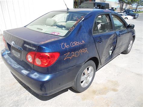 2006 TOYOTA COROLLA LE BLUE 1.8 AT Z20992 - RANCHO TOYOTA RECYCLING