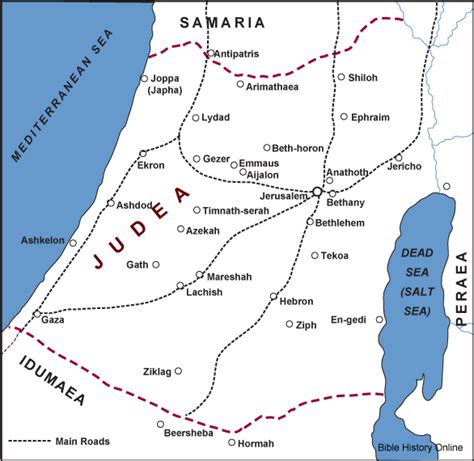 Biblical Geography: Region of Judea