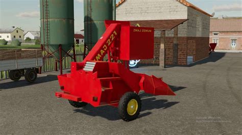 FS22 ZMAJ 221 Corn Picker v1.0 - FS 22 Implements & Tools Mod Download