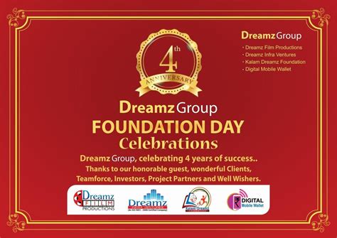 Dreamz Group Foundation Day Celebration | Foundation, Wishers, Celebrities