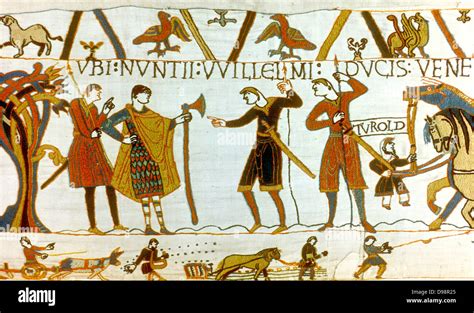 Bayeux Tapestry 1067: In 1064 messengers from William of Normandy Stock ...