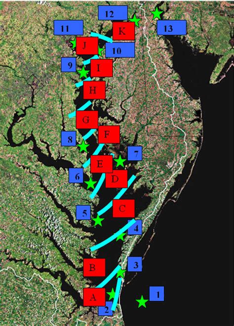 Chesapeake Bay Tidal Characteristics