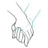 How to Draw Holding Hands - Really Easy Drawing Tutorial How to Draw ...