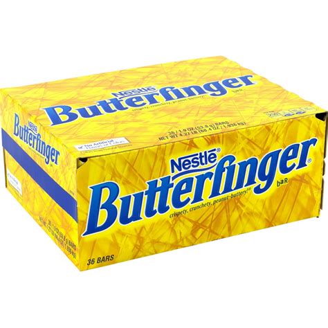 Nestle Butterfinger Candy Bars, 1.9 oz, 36 count - Walmart.com ...