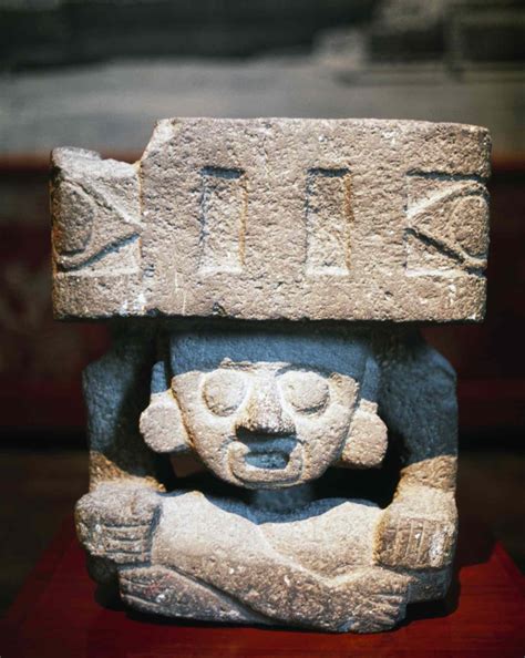 Profile of Huehueteotl-Xiuhtecuhtli, Aztec God of Fire