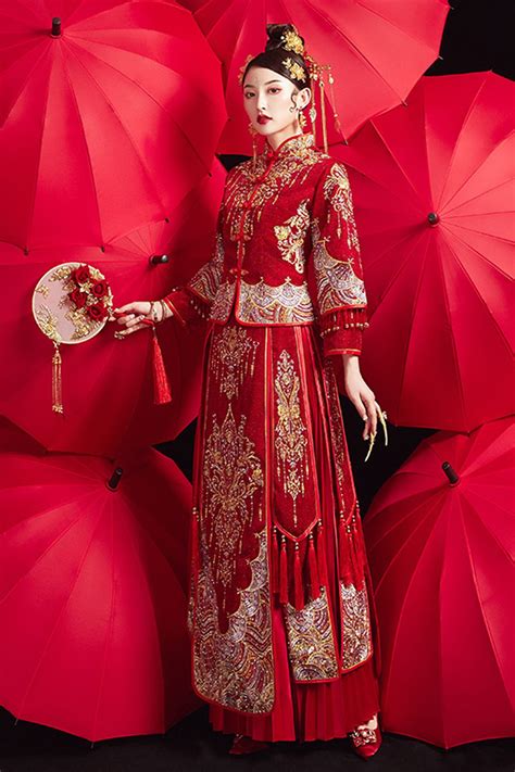 Ten Popular Chinese Wedding Dresses in 2019 | Dresses, Chinese wedding dress, Evening dresses