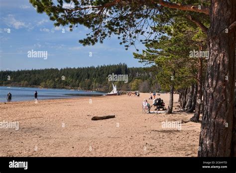 Loch Morlich, Aviemore, Highland, Scotland, UK Stock Photo - Alamy