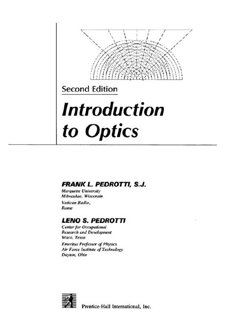 Introduction to Optics