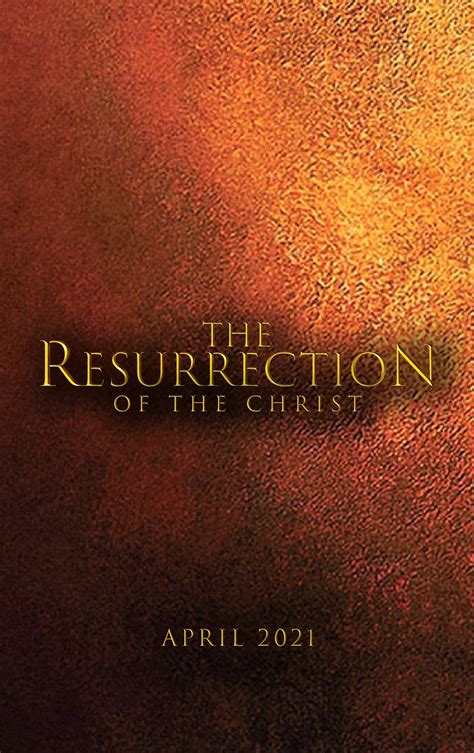 The Passion of the Christ: Resurrection - Posters — The Movie Database (TMDb)