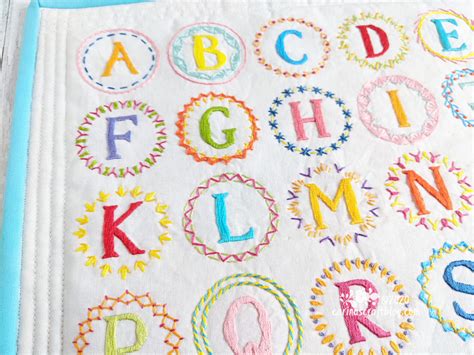 New: Alphabet Sampler Pattern – Carina's Craftblog