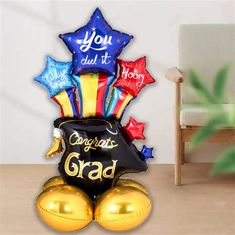 Graduation Balloon 2024 Gift Foil Balloon Congratulation High School Kids Graduation Party ...