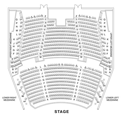 Fisher Theatre Detroit Seating Map | Brokeasshome.com