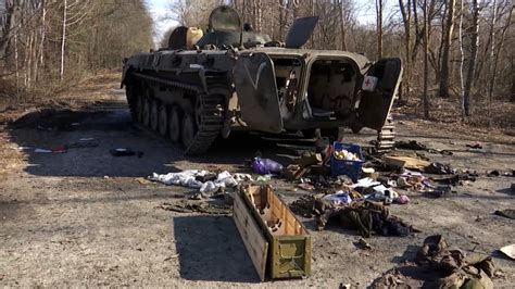 Ukrainian Forces Destroy Russian Armored Column Іn Kyiv Region | Flipboard