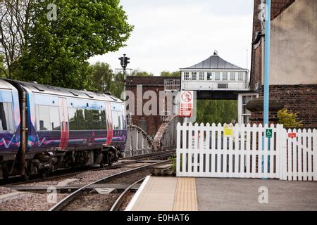 Train at Selby Railway Station, North Yorkshire, England UK Stock Photo ...