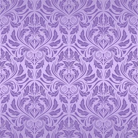 Violet seamless wallpaper pattern — Stock Illustration | Seamless ...