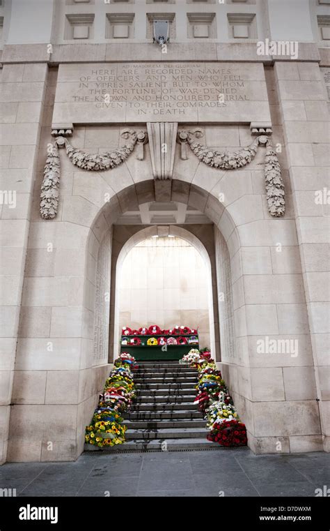 The Menin Gate, Ypres, Belgium Stock Photo - Alamy