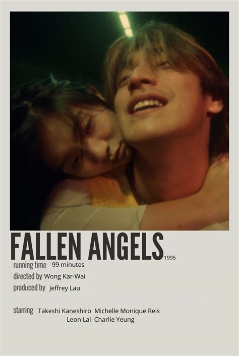 fallen angels movie poster minimalist