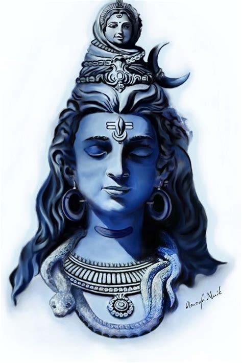 Shiva By Amogh Naik, Digital Sketches Digital Art for Sell http ...