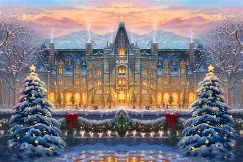 Christmas at Biltmore Jigsaw Puzzle 500/1000 Pieces - Limited Edition - boneknee | Thomas ...