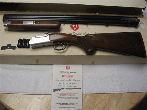 RUGER OVER & UNDER STAINLESS BLUE 20 GAUGE for sale