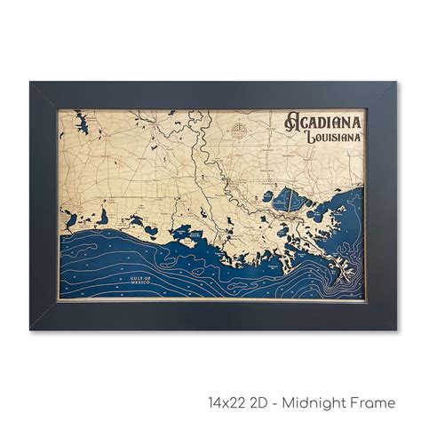 Acadiana Map, Cajun Country Map, New Orleans Map, Lake Pontchartrain Map, Wood Map, Beach Sign ...