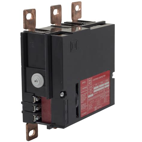 Panelboard lighting contactor, 200 AMP, 3 pole, bus mount, 120V 60Hz coil – Cuny & Guerber