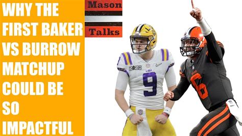 Why the First Baker Mayfield vs Joe Burrow Matchup Could be so ...