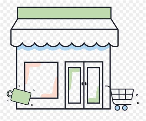 Illustration Of A Retail Store Clipart (#4938253) - PinClipart