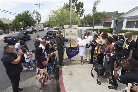 Unveiling of the Crouch Family Legacy Cultural Sign - The San Fernando ...