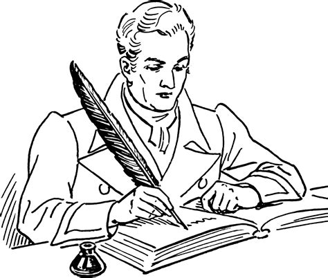 Book Author Clipart