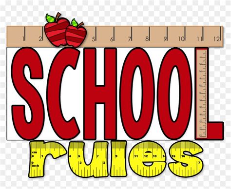 School Rules And Regulations Clipart