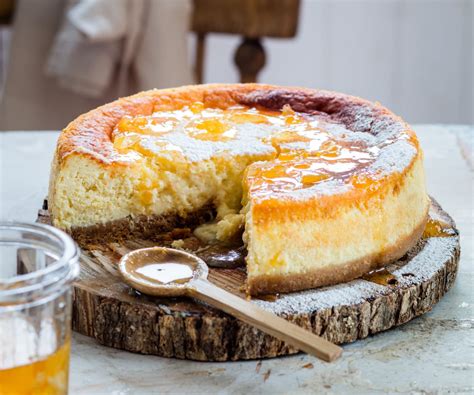 Baked lemon and ricotta cheesecake - Nadia Lim