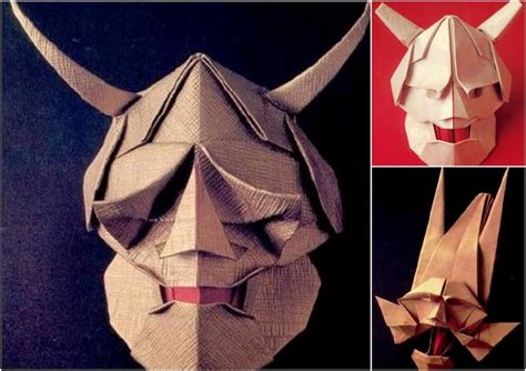 27 3D ORIGAMI MASK PatternI Love Origami The Mask by Tomoko | Etsy