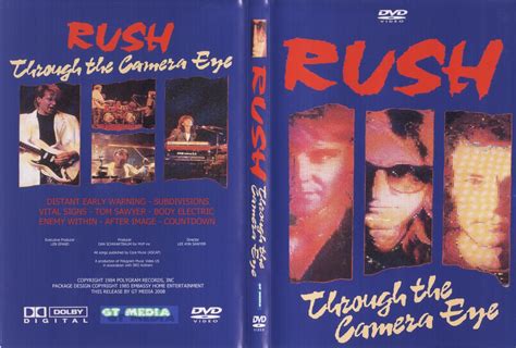 BOOTSLIVE: Rush - Through the Camera Eye - DVD (RARE)