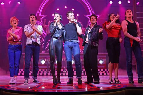 Grease the Musical London cast dedicates show to Olivia Newton-John