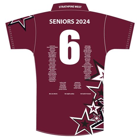 Year 6 Senior Polo Shirts – 2024 | Strathpine West State School