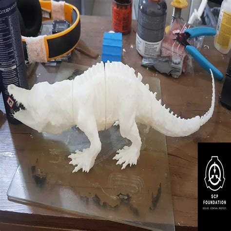 SCP-682 3D model 3D printable | CGTrader