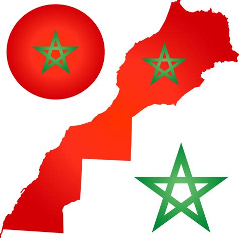 download icon flag map morocco svg eps png psd ai vector - el fonts vectors