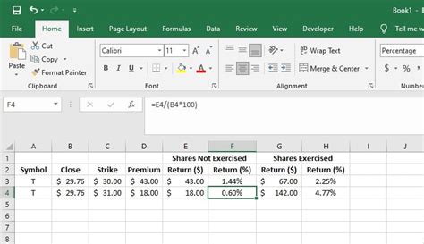 Covered Call Calculator For ThinkOrSwim - Free Tutorial