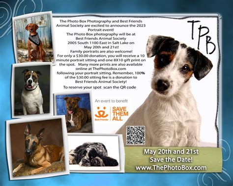 Best Friends Animal Society Portrait Fundraiser – Dog Friendly SLC