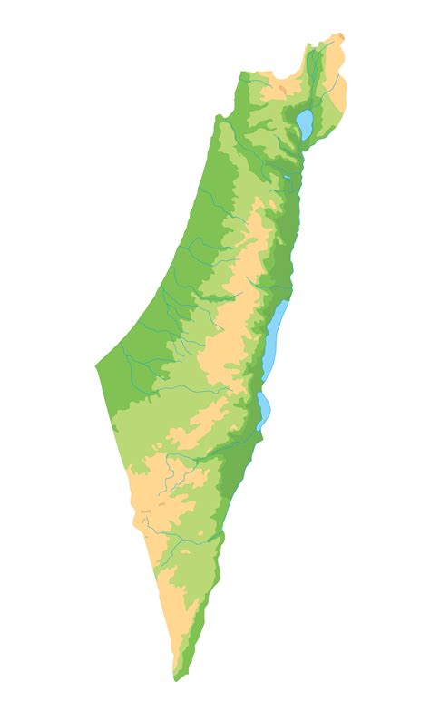 Israel Map - Guide of the World