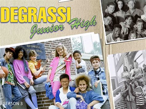 Prime Video: Degrassi Junior High - Season 3