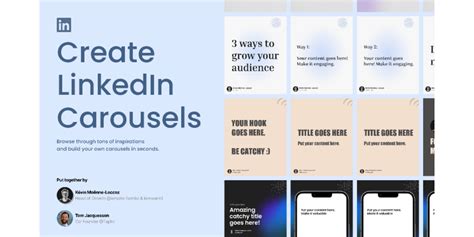 LinkedIn Carousel templates (Community) | Figma