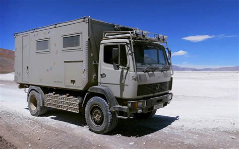 Mercedes 1124af 4x4 Overland Camper for sale - Horizons Unlimited - The HUBB