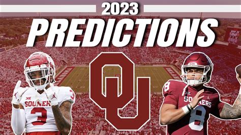 Oklahoma 2023 College Football Predictions! - Sooners Full Preview - Win Big Sports