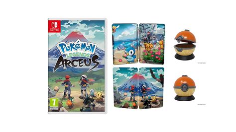 Pokémon Legends: Arceus pre-order bonuses on Amazon UK include steelbook and cartridge ...